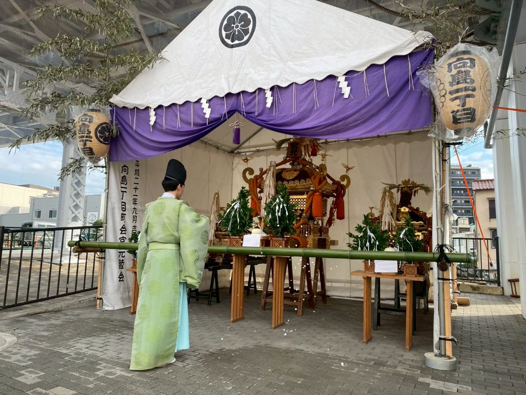 これまでの祭りの記録 — 神事