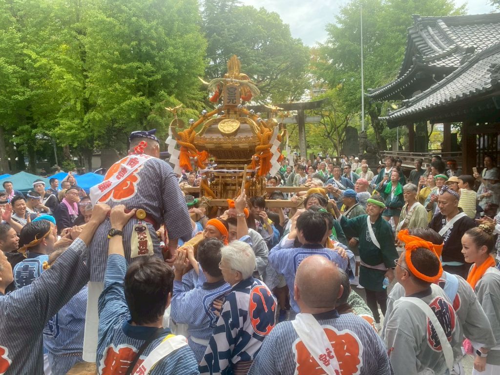 これまでの祭りの記録 — 神輿